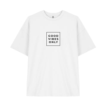 Oversize T-Shirt "Good Vibes Only"